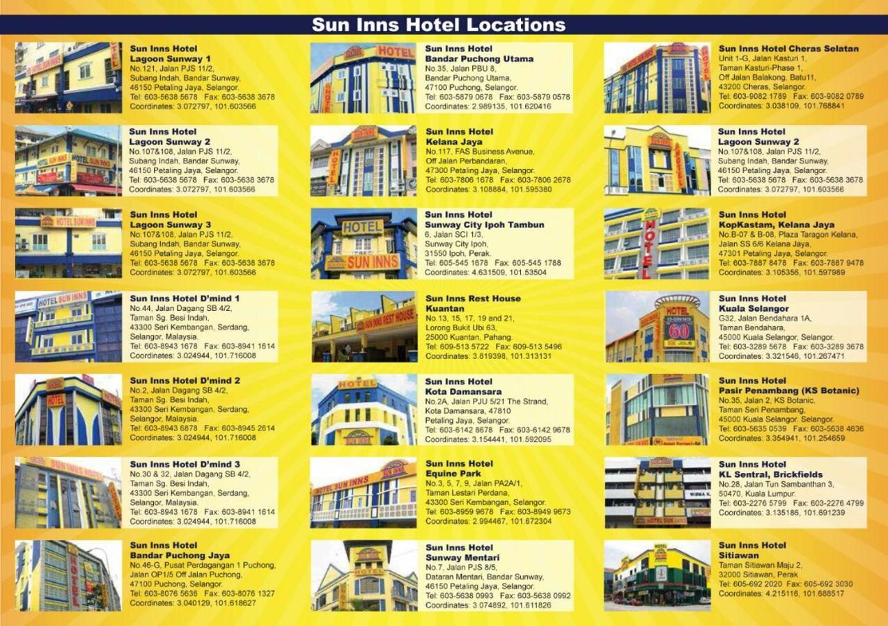 Sun Inns Meru Raya Ipoh Extérieur photo